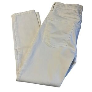 Banana Republic Women's White Straight Leg Jeans Size 28